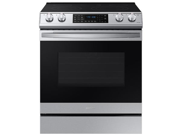 SAMSUNG NE63T8511SS 6.3 cu. ft. Smart Slide-in Electric Range with Air Fry in Stainless Steel