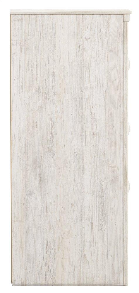 ASHLEY FURNITURE PKG002888 Queen Panel Bed With Mirrored Dresser and Chest