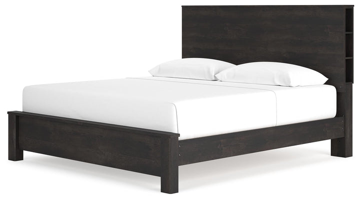 ASHLEY FURNITURE B1388B7 Toretto King Panel Bookcase Bed