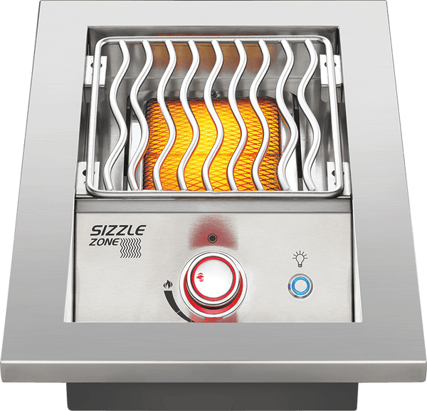 NAPOLEON BBQ BIB10IRPSS Built-in 700 Series Single Infrared Burner with Stainless Steel Cover , Stainless Steel , Propane
