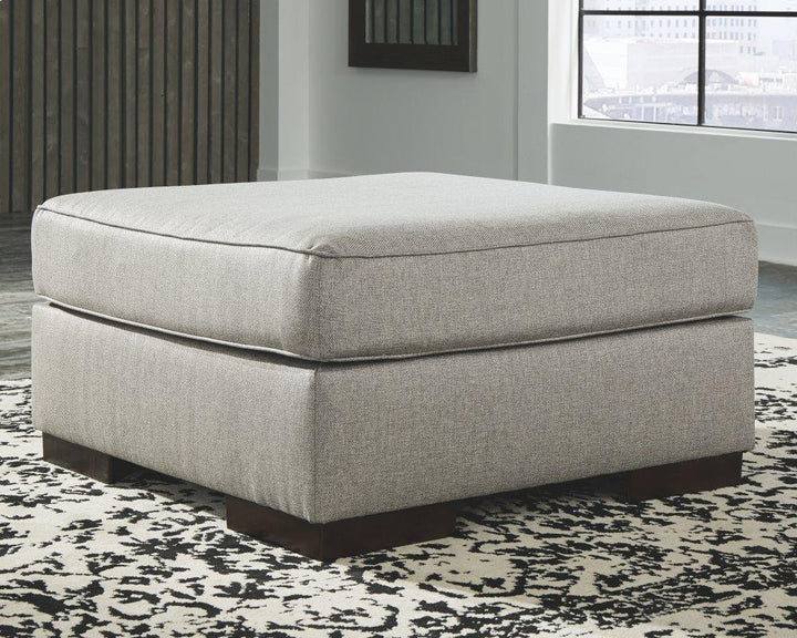ASHLEY FURNITURE 4190208 Marsing Nuvella Oversized Accent Ottoman
