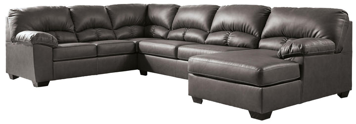 ASHLEY FURNITURE PKG007284 3-piece Sectional With Ottoman