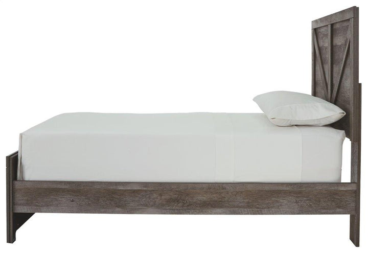ASHLEY FURNITURE B440B16 Wynnlow Twin Crossbuck Panel Bed