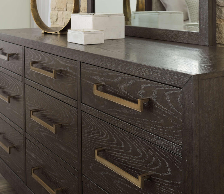 ASHLEY FURNITURE B984B1 Burkhaus Dresser and Mirror