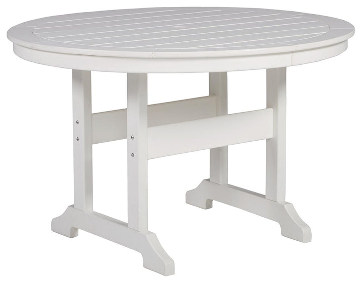 ASHLEY FURNITURE PKG013809 Outdoor Dining Table and 4 Chairs