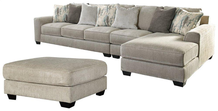 ASHLEY FURNITURE PKG001217 3-piece Sectional With Ottoman