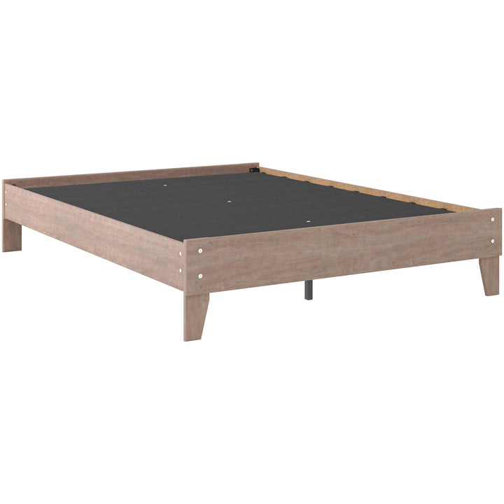 ASHLEY FURNITURE PKG009231 Queen Platform Bed With Dresser, Chest and Nightstand