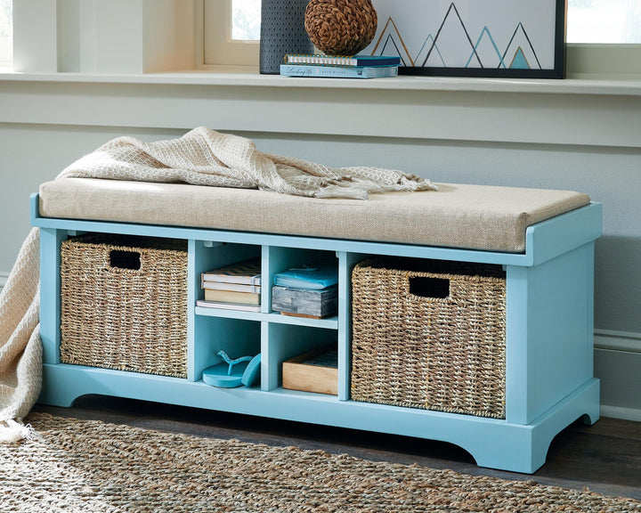 ASHLEY FURNITURE A3000121 Dowdy Storage Bench