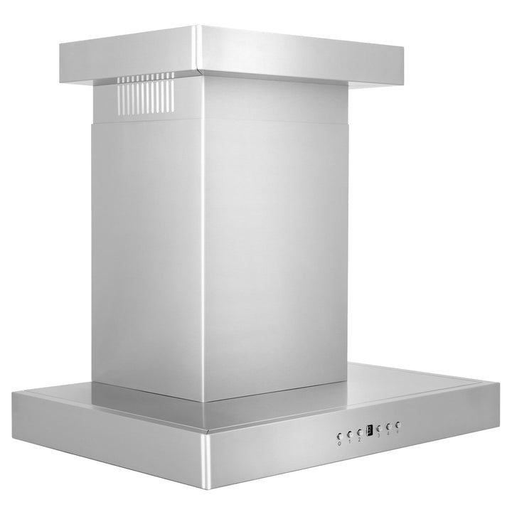 ZLINE KITCHEN AND BATH KECRN24 ZLINE Convertible Vent Wall Mount Range Hood in Stainless Steel with Crown Molding Size: 24 inch