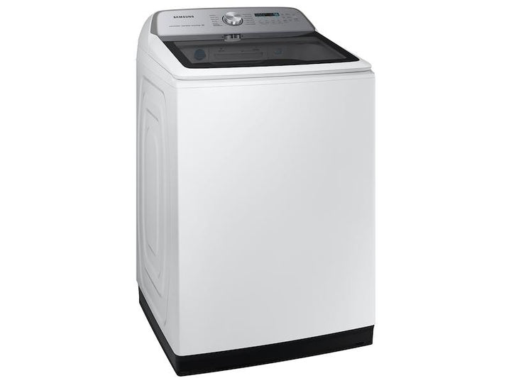 SAMSUNG WA51A5505AW 5.1 cu. ft. Smart Top Load Washer with ActiveWave TM Agitator and Super Speed Wash in White