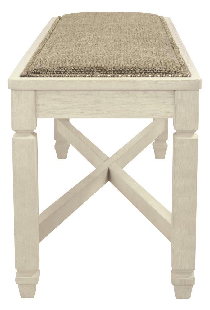 ASHLEY FURNITURE D647D2 Bolanburg Dining Table With 4 Chairs and Bench
