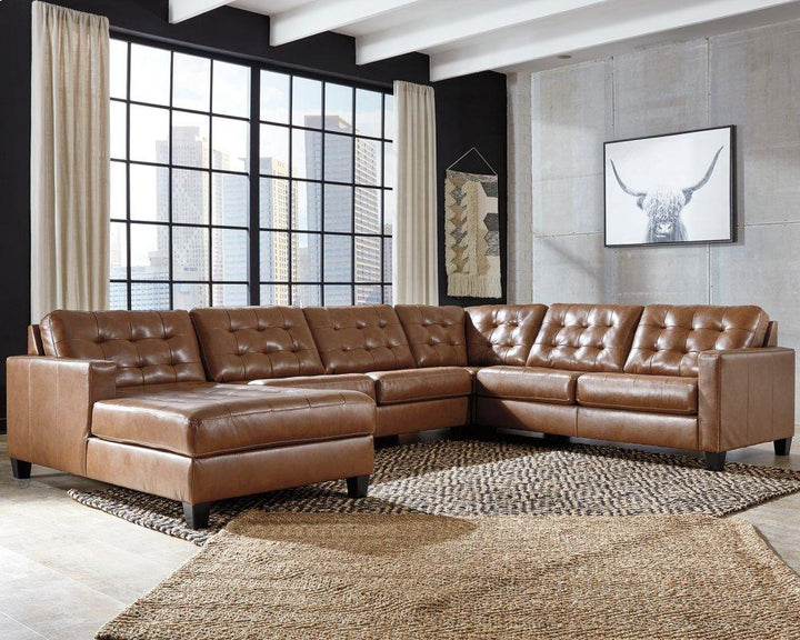 ASHLEY FURNITURE 11102S1 Baskove 4-piece Sectional With Chaise