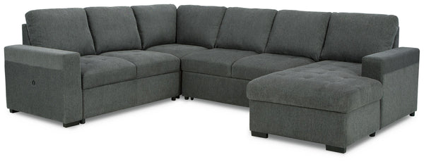 ASHLEY FURNITURE 26606S1 Millcoe 3-piece Sectional With Pop Up Bed