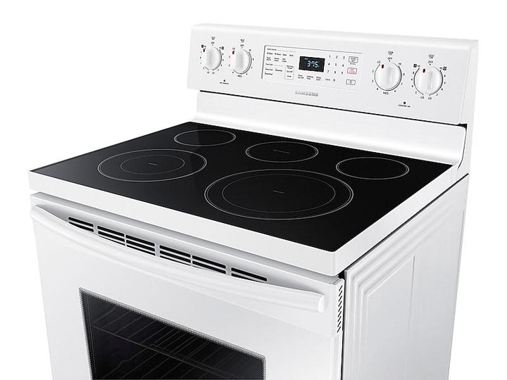 SAMSUNG NE59M4320SW 5.9 cu. ft. Freestanding Electric Range with Convection in White