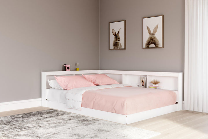 ASHLEY FURNITURE EB1221B2 Piperton Full Bookcase Storage Bed