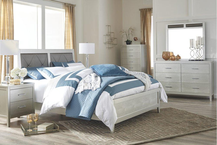 ASHLEY FURNITURE B560B4 Olivet King Panel Bed