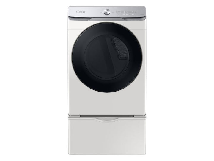 SAMSUNG DVE50A8600E 7.5 cu. ft. Smart Dial Electric Dryer with Super Speed Dry in Ivory