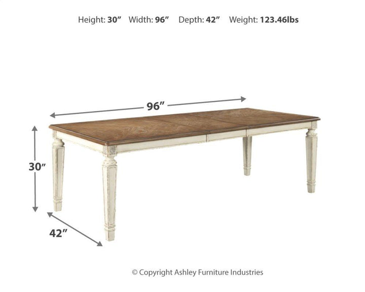 ASHLEY FURNITURE PKG002227 Dining Table and 8 Chairs