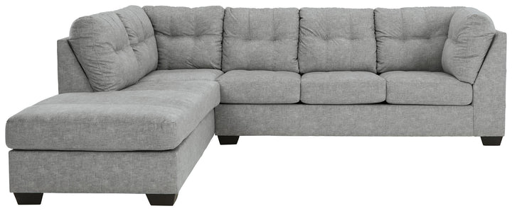 ASHLEY FURNITURE 80804S3 Falkirk 2-piece Sectional With Chaise and Sleeper