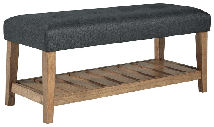 ASHLEY FURNITURE A3000301 Cabellero Upholstered Accent Bench