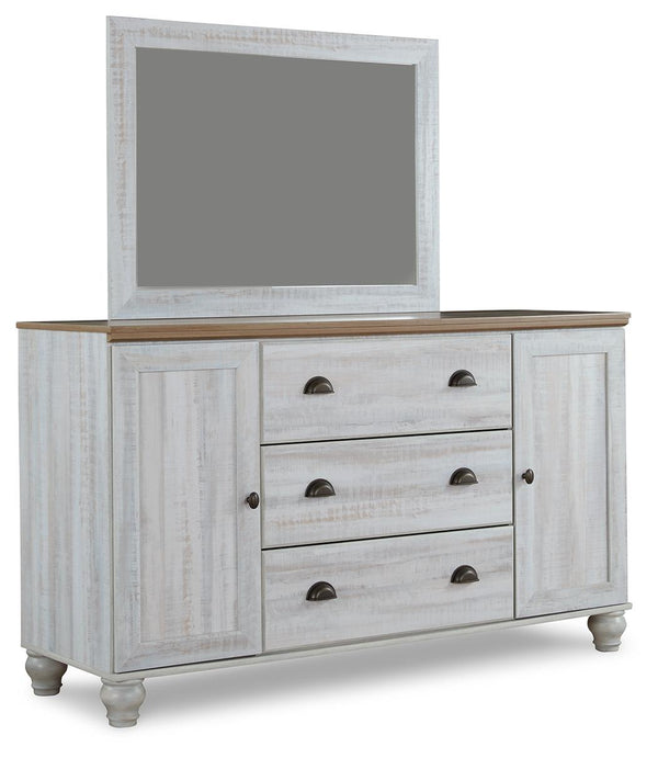ASHLEY FURNITURE B1512B1 Haven Bay Dresser and Mirror