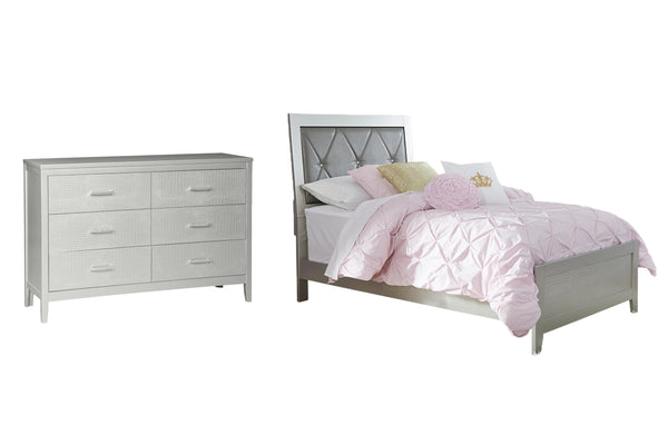 ASHLEY FURNITURE PKG005840 Twin Panel Bed With Dresser