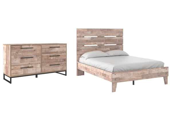 ASHLEY FURNITURE PKG009212 Full Platform Bed With Dresser