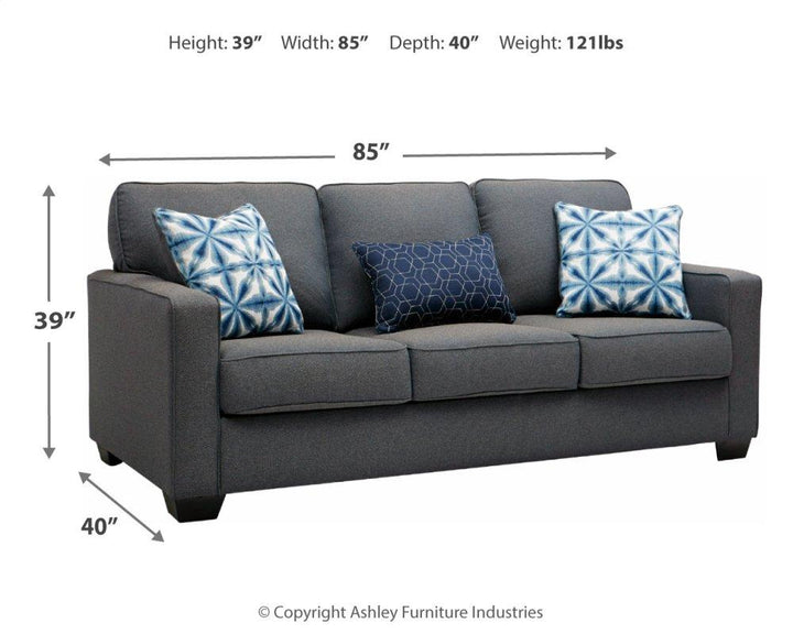 ASHLEY FURNITURE 1450438 Kiessel Nuvella Sofa