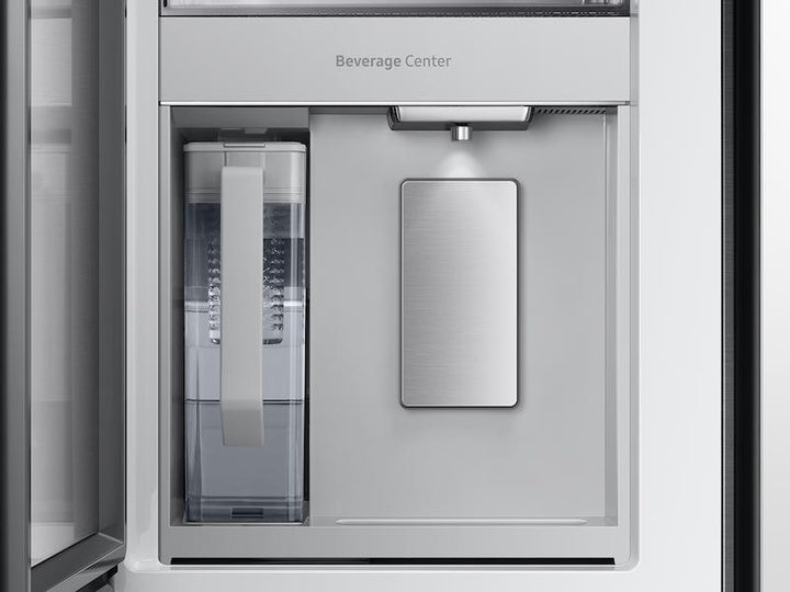 SAMSUNG RF23BB860012AA Bespoke 4-Door French Door Refrigerator 23 cu. ft. with Beverage Center TM in White Glass