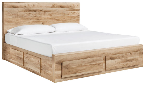 ASHLEY FURNITURE B1050B12 Hyanna King Panel Storage Bed With 1 Under Bed Storage Drawer