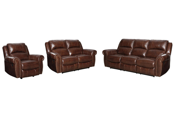 ASHLEY FURNITURE PKG007996 Sofa, Loveseat and Recliner