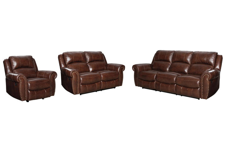 ASHLEY FURNITURE PKG007996 Sofa, Loveseat and Recliner