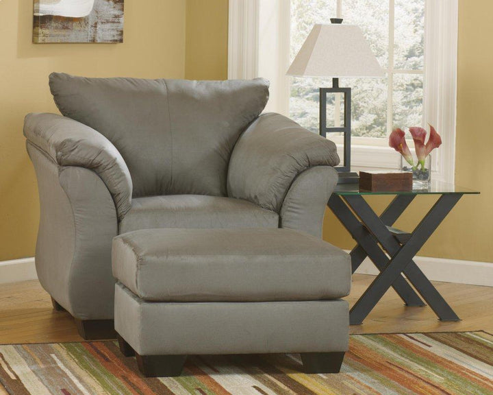 ASHLEY FURNITURE 75005U7 Darcy Chair and Ottoman
