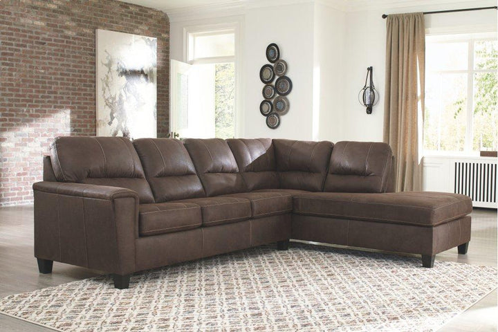 ASHLEY FURNITURE 94003S4 Navi 2-piece Sleeper Sectional With Chaise