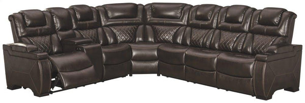 ASHLEY FURNITURE 75407S1 Warnerton 3-piece Power Reclining Sectional