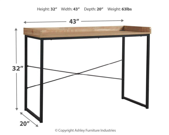 ASHLEY FURNITURE PKG008051 Home Office Desk With Chair