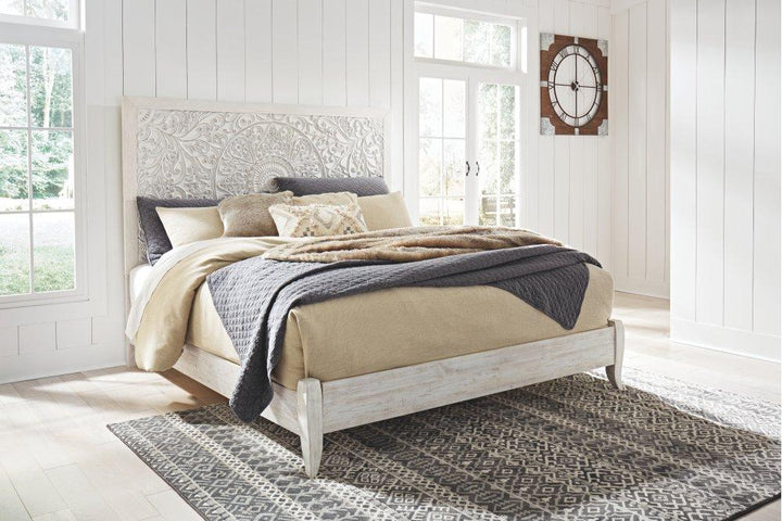 ASHLEY FURNITURE B181B10 Paxberry King Panel Bed