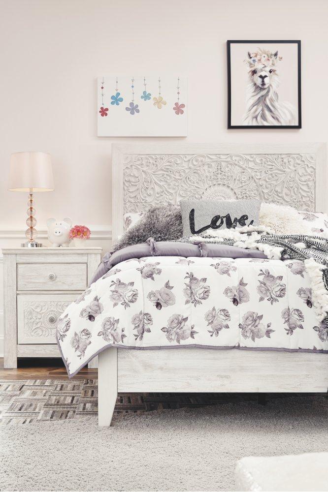 ASHLEY FURNITURE PKG007713 Full Panel Bed With Nightstand