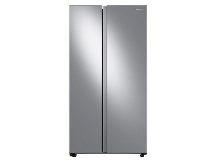 SAMSUNG RS23A500ASR 23 cu. ft. Smart Counter Depth Side-by-Side Refrigerator in Stainless Steel