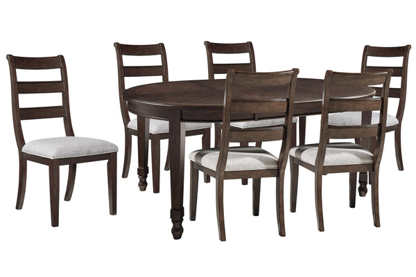 ASHLEY FURNITURE PKG002154 Dining Table and 6 Chairs