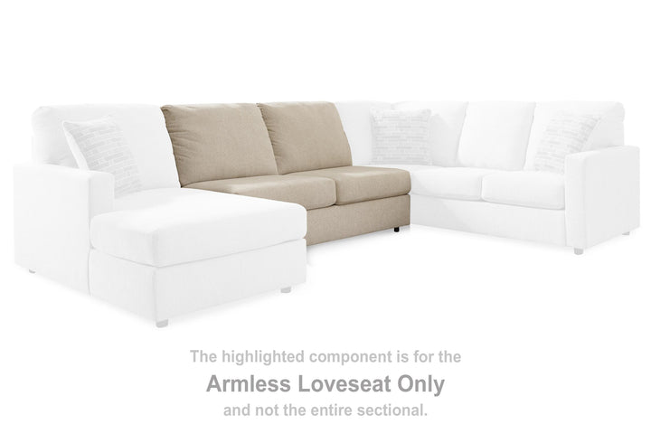 ASHLEY FURNITURE 2900434 Edenfield Armless Loveseat