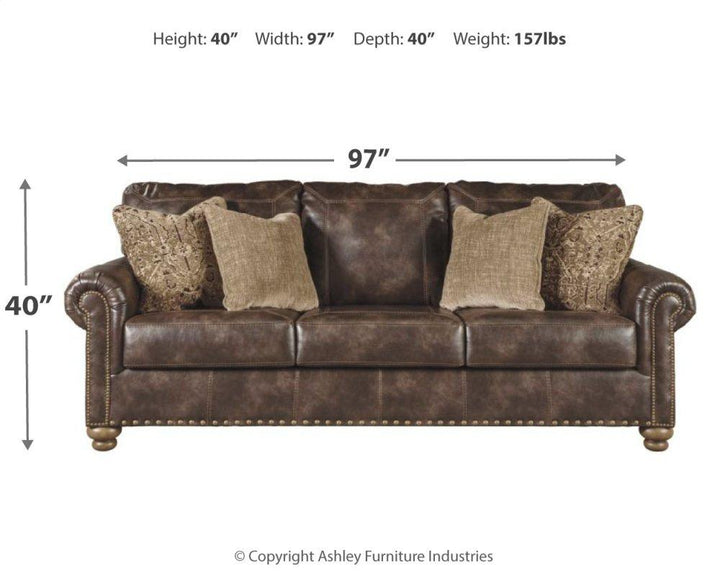 ASHLEY FURNITURE 80505U1 Nicorvo Sofa and Loveseat