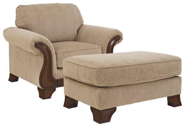 ASHLEY FURNITURE 44900U2 Lanett Chair and Ottoman