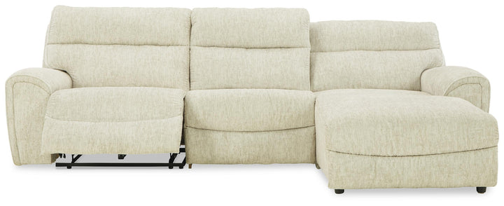 ASHLEY FURNITURE 16303S10 Critic's Corner 3-piece Power Reclining Sectional With Chaise