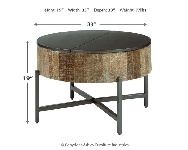 ASHLEY FURNITURE PKG007129 Coffee Table With 2 End Tables