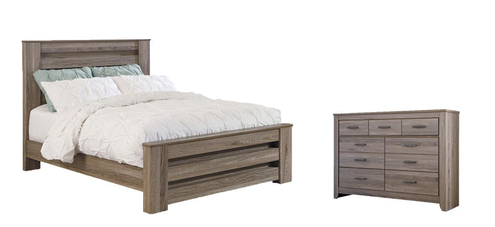 ASHLEY FURNITURE PKG003970 Queen Panel Bed With Dresser