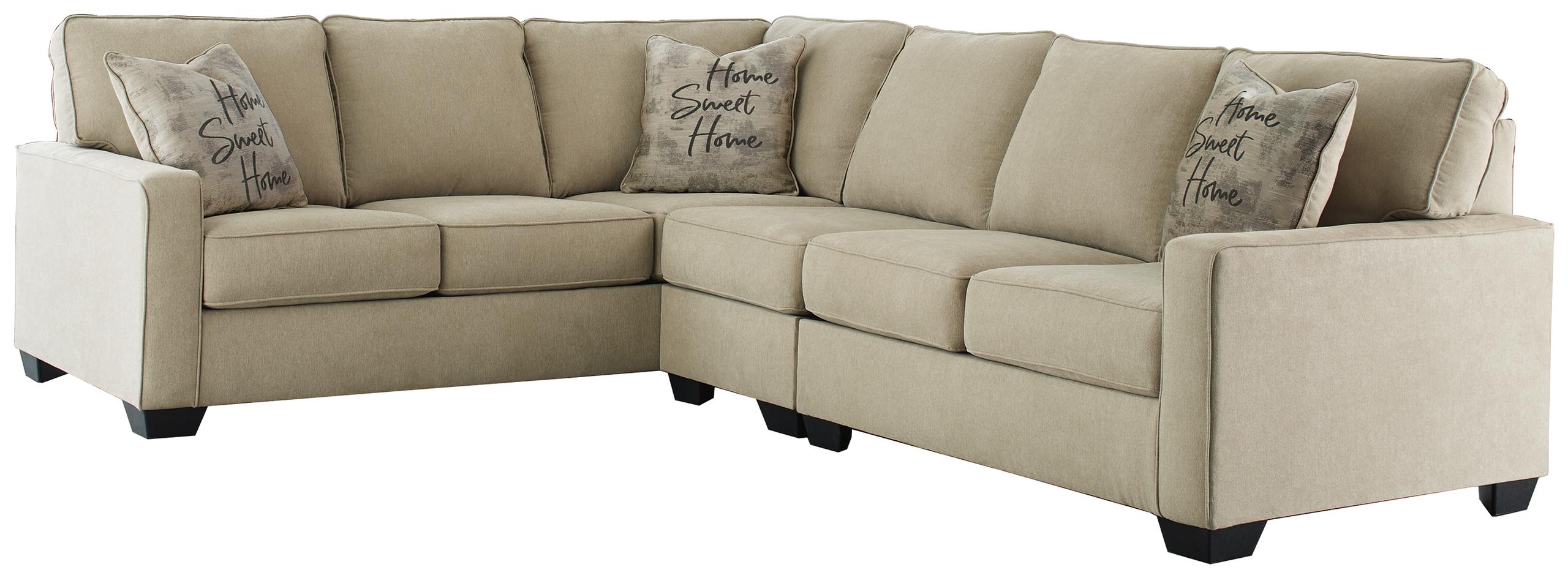 ASHLEY FURNITURE 59006S3 Lucina 3-piece Sectional