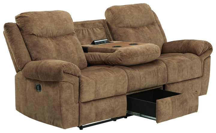 ASHLEY FURNITURE 8230489 Huddle-up Reclining Sofa With Drop Down Table