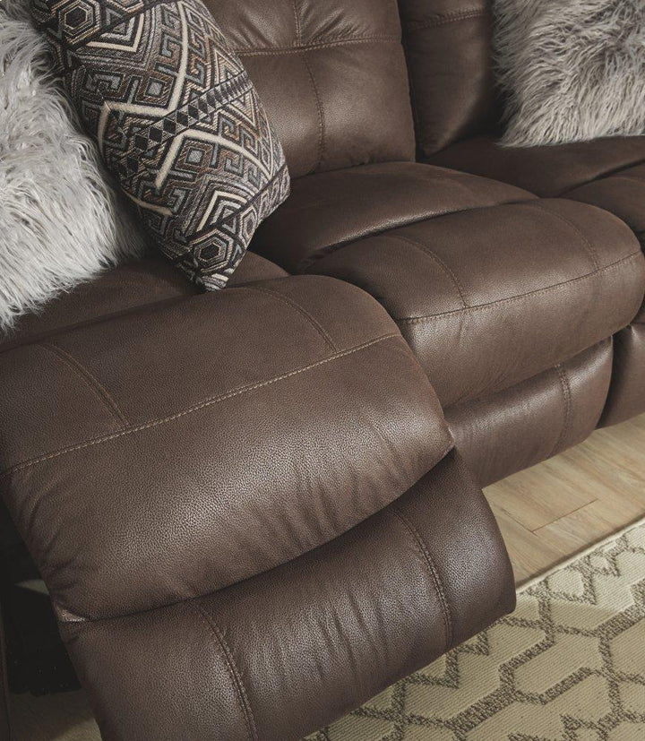 ASHLEY FURNITURE 86704U1 Jesolo Reclining Sofa and Loveseat With Recliner