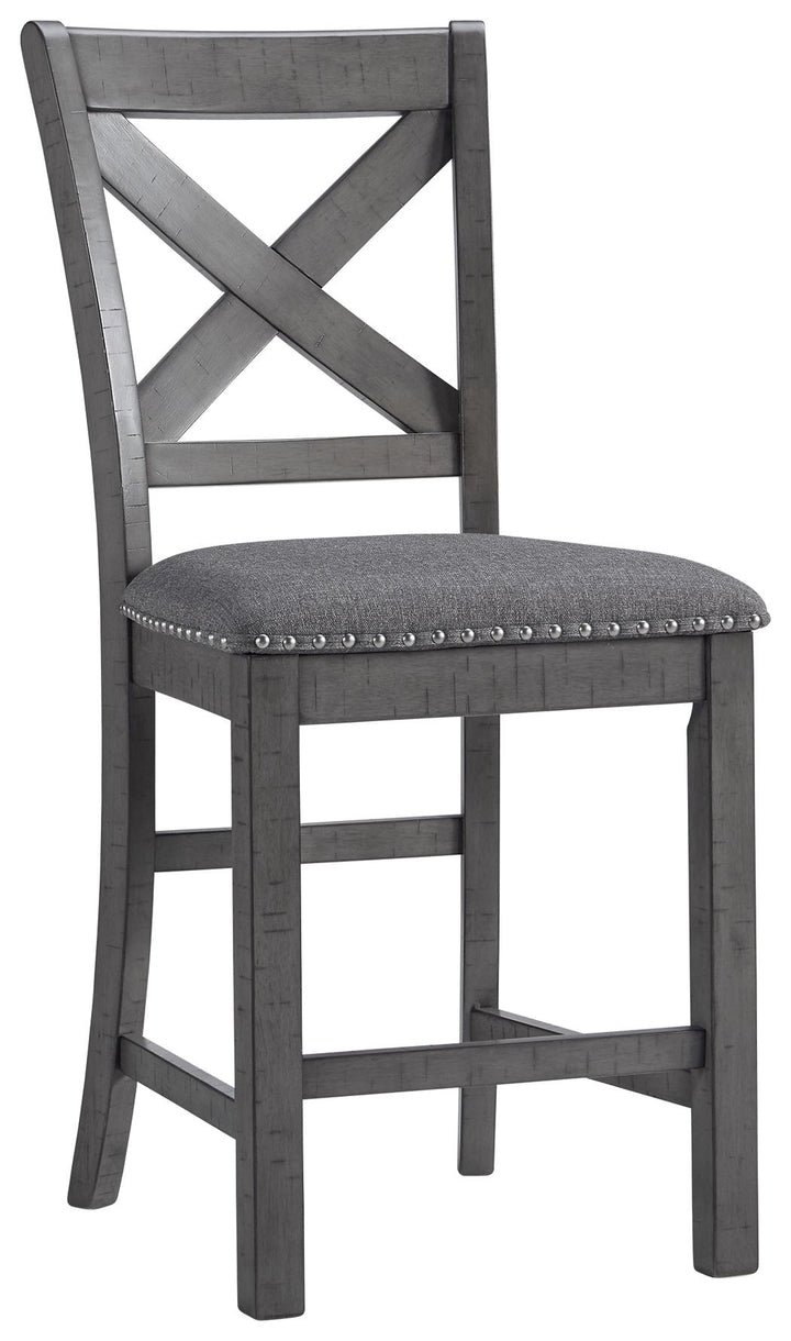 ASHLEY FURNITURE PKG010494 Counter Height Dining Table and 4 Barstools and Bench
